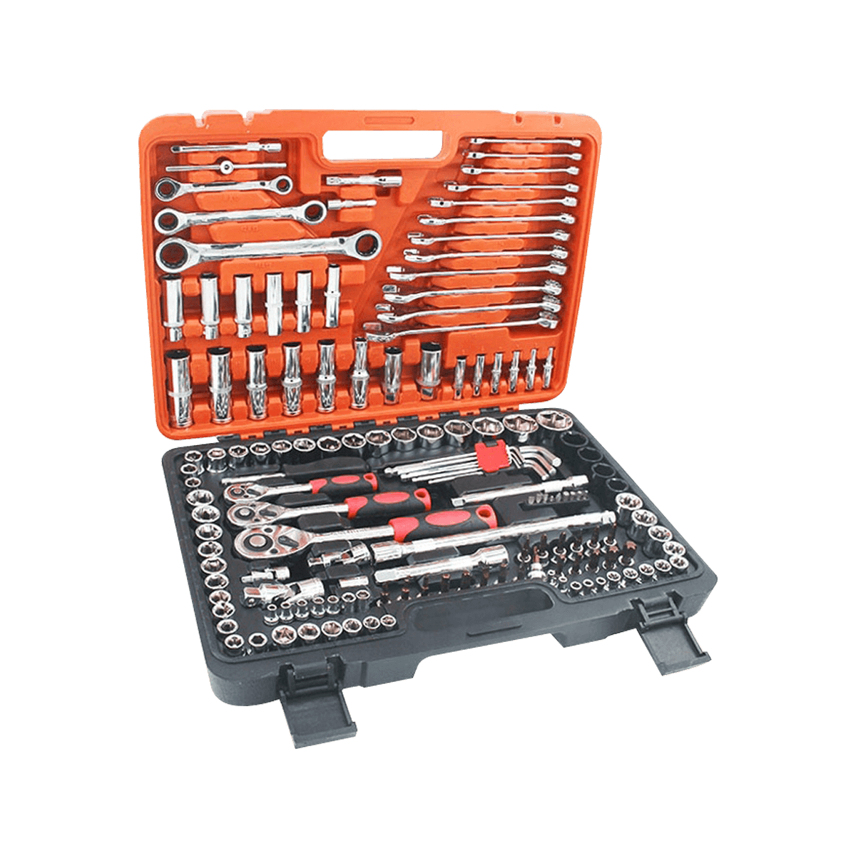 150pcs strumento di riparazione auto set chiave a cricchetto riparazione auto meccanico cassetta degli attrezzi combinazione chiave a tubo kit