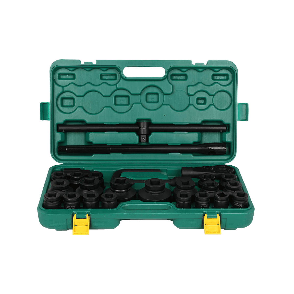 26 pezzi multifunzione riparazione auto utensile manuale 3/4' set di chiavi a bussola a impatto profondo per fosfatazione set di strumenti per camion per impieghi gravosi