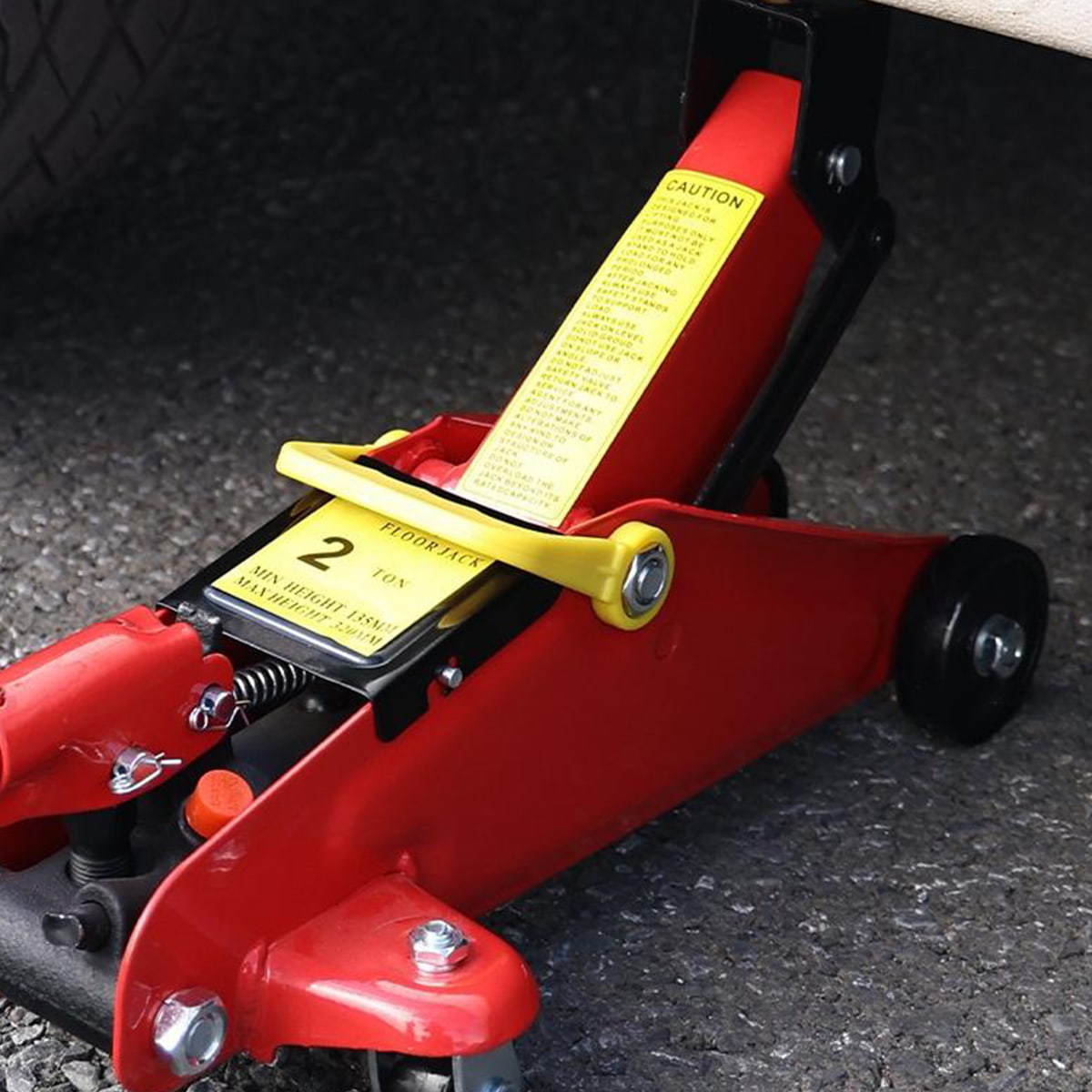 2T Professional Portable Quick Lift Car Repair Trolley Hydraulic Floor Jack